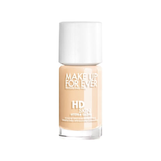 كريم الأساس السائل إتش دي سكين هيدرا غلو shop now hd skin hydra glow foundation   make up for ever