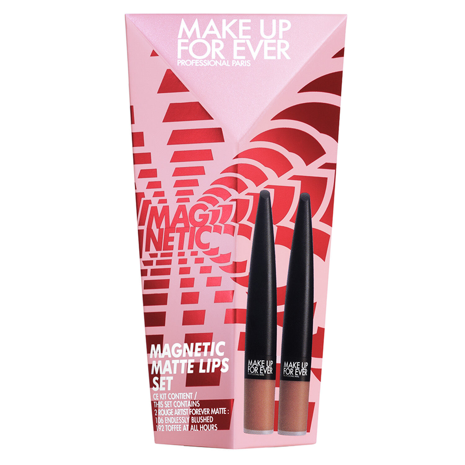 Magnetic Matte Lip Set: Vibrant Shades | Make Up For Ever KSA