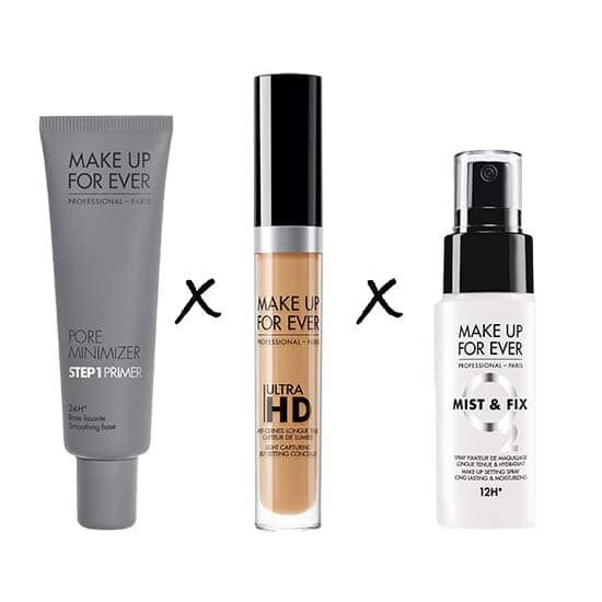 مجموعة التصحيح السحرية (تعادل 369 ﷼) makeup set trio magix fix bundle   مجموعة مكياج التصحيح السحرية