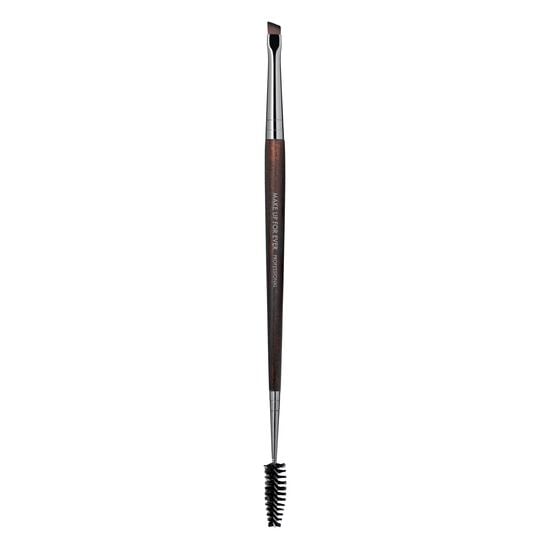 Double-Ended Angled Eyebrow And Eyelash Brush - 274 make up for ever eye brushes   فرشاة ميكب للحواجب والرموش