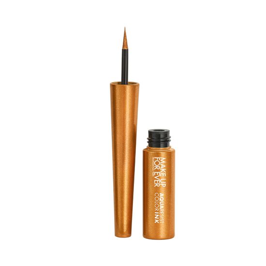 سائل تحديد العيون اكوا ريزيست كولور إنك liquid eyeliner aqua resist gold   ايلاينر أكوا ريزيست باللون الذهبي