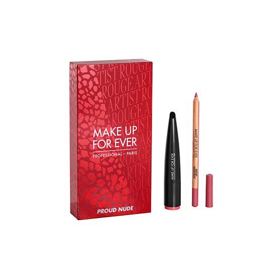 مجموعة الشفاه "براود نيود" - اصدار محدود (تعادل 235 ريال) proud nude lipstick kit   مجموعة براود نيود أحمر الشفاه