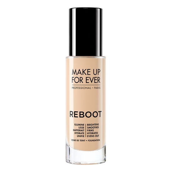 Reboot Foundation 30Ml Y218 reboot best foundation and brush   فاونديشن ميك اب فور ايفر روبوت وفرشاة