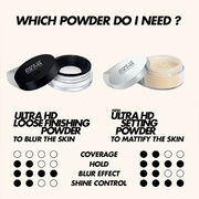 بودرة التثبيت ألترا إتش دي ultra hd setting powder   مثبت ميك اب الترا اتش دي