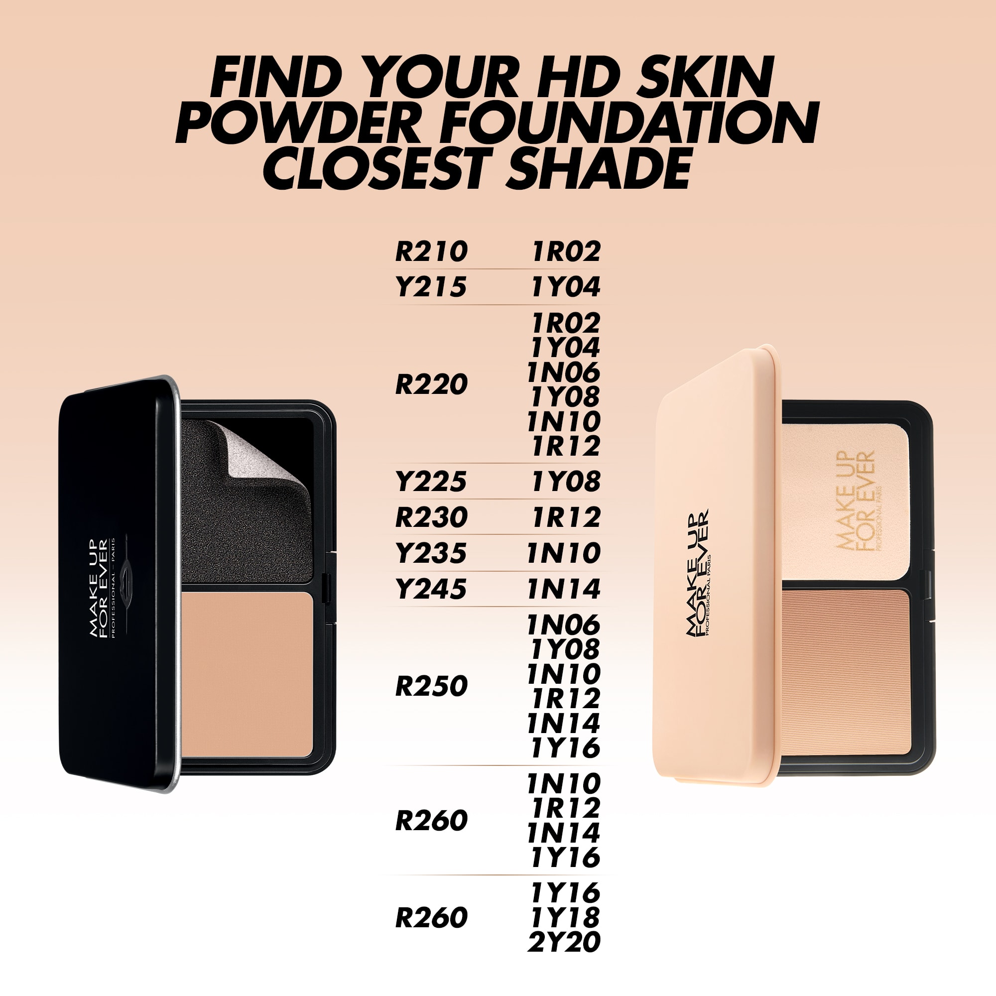 HD Skin Powder Foundation Make Up For Ever SAR